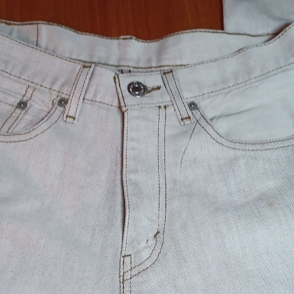 Levi's 505 tan jeans size 32 30 - Picture 2 of 11